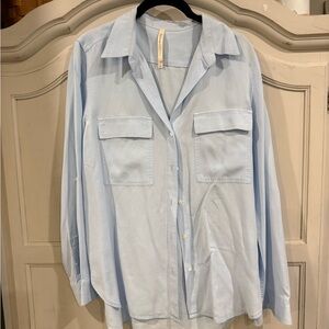 Babaton Sky Blue Shirt
